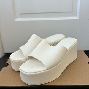 SHEIN Platform Slide Sandals